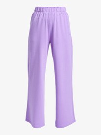 6 Surfing By Sunlight - Pantalon de jogging à jambes larges pour Femme Violet ERJFB03495 Roxy