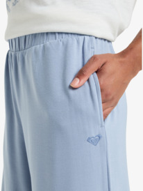 3 Surfing By Sunlight - Pantalon de jogging à jambes larges pour Femme Bleu ERJFB03495 Roxy