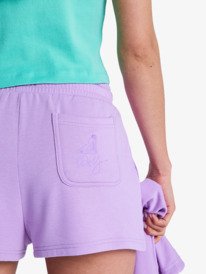 3 Surfing By Moonlight - Short en molleton pour Femme Violet ERJFB03498 Roxy