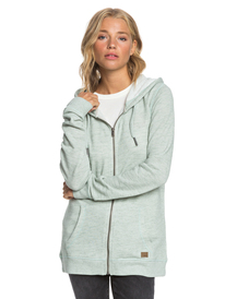 0 Trippin - Zip-Up Hoodie for Women Green ERJFT03596 Roxy