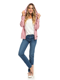3 Trippin - Zip-Up Hoodie for Women Red ERJFT03596 Roxy