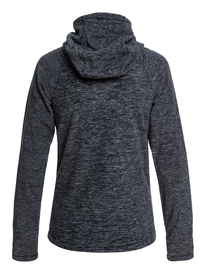 7 Electric Feeling - Fleece met Rits en Capuchon voor Dames Black ERJFT04057 Roxy