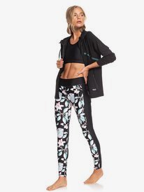 5 Rainbow Warrior - Cropped Zip-Up Hoodie  ERJFT04144 Roxy