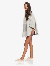 2 Summer Surf - Oversized Poncho Hoodie for Women  ERJFT04173 Roxy