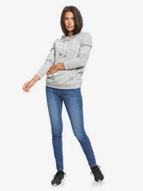 3 Eternally Yours - Sudadera con Capucha para Mujer Gris ERJFT04179 Roxy