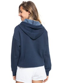 2 Girls Who Slide - Half-Snap Hoodie  ERJFT04186 Roxy