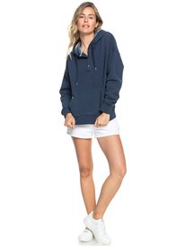 1 Girls Who Slide - Half-Snap Hoodie  ERJFT04186 Roxy