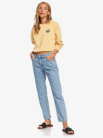 4 Radio Silence B - Cropped Sweatshirt for Women  ERJFT04243 Roxy