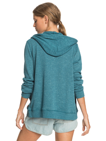 4 Perfect Wave - Sudadera con capucha y cremallera para Mujer Azul ERJFT04339 Roxy