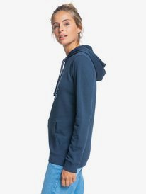 1 Day Breaks - Organic Hoodie for Women Blue ERJFT04379 Roxy
