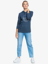 3 Day Breaks - Organic Hoodie for Women Blue ERJFT04379 Roxy