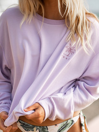 0 Surfing By Moonlight A - Super Soft Sweatshirt for Women  ERJFT04390 Roxy