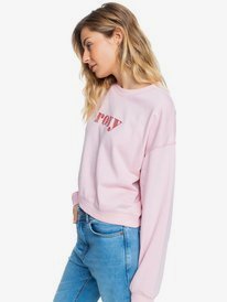 1 Break Away - Organic Sweatshirt for Women  ERJFT04394 Roxy