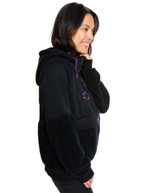 2 Porter - Fleece for Women Black ERJFT04418 Roxy