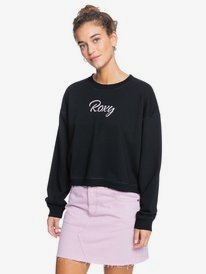 0 Break Away - Sweatshirt for Women Black ERJFT04477 Roxy