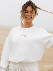 0 Days Go - Sweatshirt für Frauen Weiss ERJFT04482 Roxy