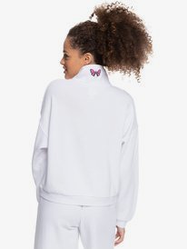 5 Kelia Fly Girl - Sweat demi-zip pour Femme  ERJFT04493 Roxy