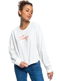 0 Break Away - Sweatshirt for Women White ERJFT04507 Roxy