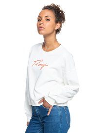 1 Break Away - Sweatshirt for Women White ERJFT04507 Roxy