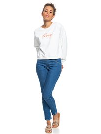 3 Break Away - Sweatshirt for Women White ERJFT04507 Roxy