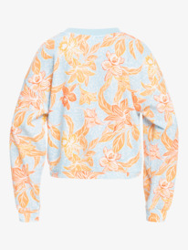 6 Off To The Beach - Sweatshirt for Women Blue ERJFT04522 Roxy