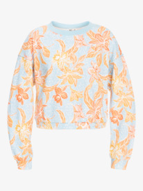 5 Off To The Beach - Sweatshirt for Women Blue ERJFT04522 Roxy