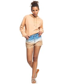 2 Surf Stoked - Sweat à capuche pour Femme Marron ERJFT04535 Roxy
