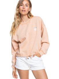 0 Feeling Salty - Sweatshirt für Frauen Braun ERJFT04544 Roxy