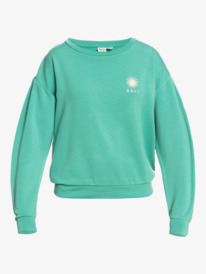 6 Surfing Moonlight - Sweat pour Femme Bleu ERJFT04545 Roxy
