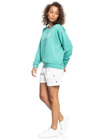 4 Surfing Moonlight - Sweat pour Femme Bleu ERJFT04545 Roxy