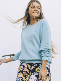 0 Surfing Moonlight - Sweat pour Femme  ERJFT04548 Roxy