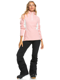 4 Sayna - Polaire demi-zip pour Femme Rose ERJFT04552 Roxy