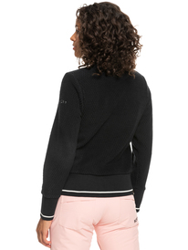 4 Glider - Technical Half Zip Fleece for Women Black ERJFT04557 Roxy