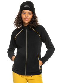 2 Limelight - Polaire zippée technique pour Femme Noir ERJFT04558 Roxy