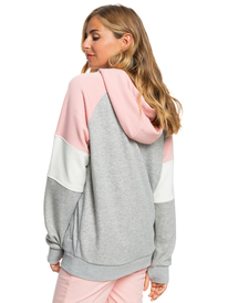 5 Liberty - Hoodie for Women Grey ERJFT04560 Roxy
