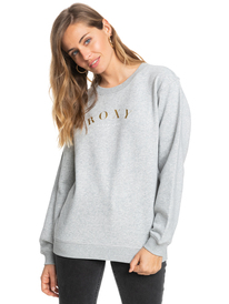 1 Surf Stoked - Sweatshirt for Women Gray ERJFT04598 Roxy