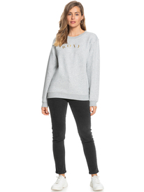 4 Surf Stoked - Sweatshirt for Women Gray ERJFT04598 Roxy
