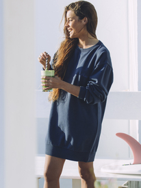 1 Secret Break - Sweat pour Femme Bleu ERJFT04609 Roxy