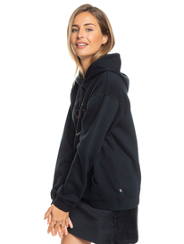 4 Surf Stoked Brushed - Sudadera con Capucha para Mujer Negro ERJFT04615 Roxy