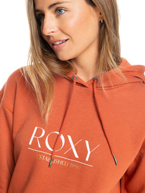 2 Surf Stoked Brushed - Hoodie for Women - Brown Brun ERJFT04616 Roxy