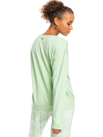 8 Surfing By Moonlight C - Sudadera para Mujer Verde ERJFT04619 Roxy