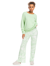7 Surfing By Moonlight C - Sudadera para Mujer Verde ERJFT04619 Roxy