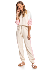 3 Lets Get Going - Sweatshirt for Women Beige ERJFT04629 Roxy