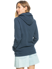 4 Itia Gradiant Heart - Sweatshirt com capuz para Mulher Azul ERJFT04655 Roxy