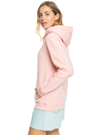 1 Itia Gradiant Heart - Sweatshirt com capuz para Mulher Pink ERJFT04655 Roxy