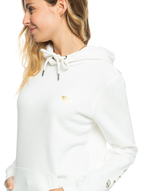 2 Itia Foil Script - Sweat à capuche pour Femme Blanc ERJFT04664 Roxy
