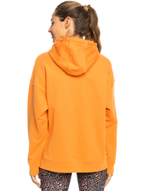 4 Essential Energy - Sweatshirt com capuz para Mulher Laranja ERJFT04671 Roxy