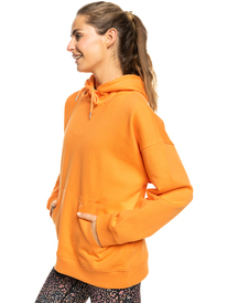1 Essential Energy - Sweatshirt com capuz para Mulher Laranja ERJFT04671 Roxy