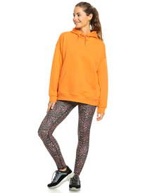 3 Essential Energy - Sweatshirt com capuz para Mulher Laranja ERJFT04671 Roxy