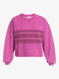 5 Remote Island - Sweatshirt für Frauen Rosa ERJFT04737 Roxy